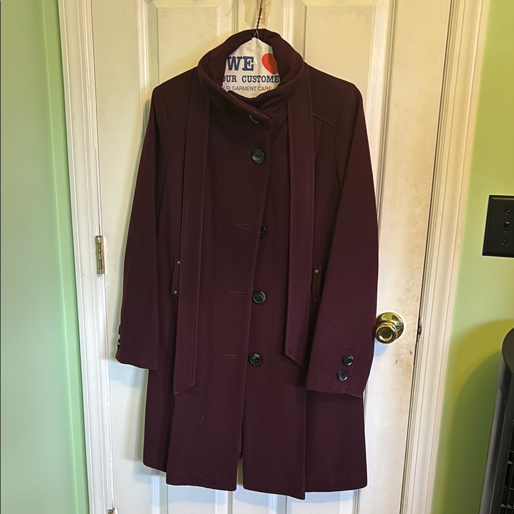 Worthington Medium Purple Trench Coat